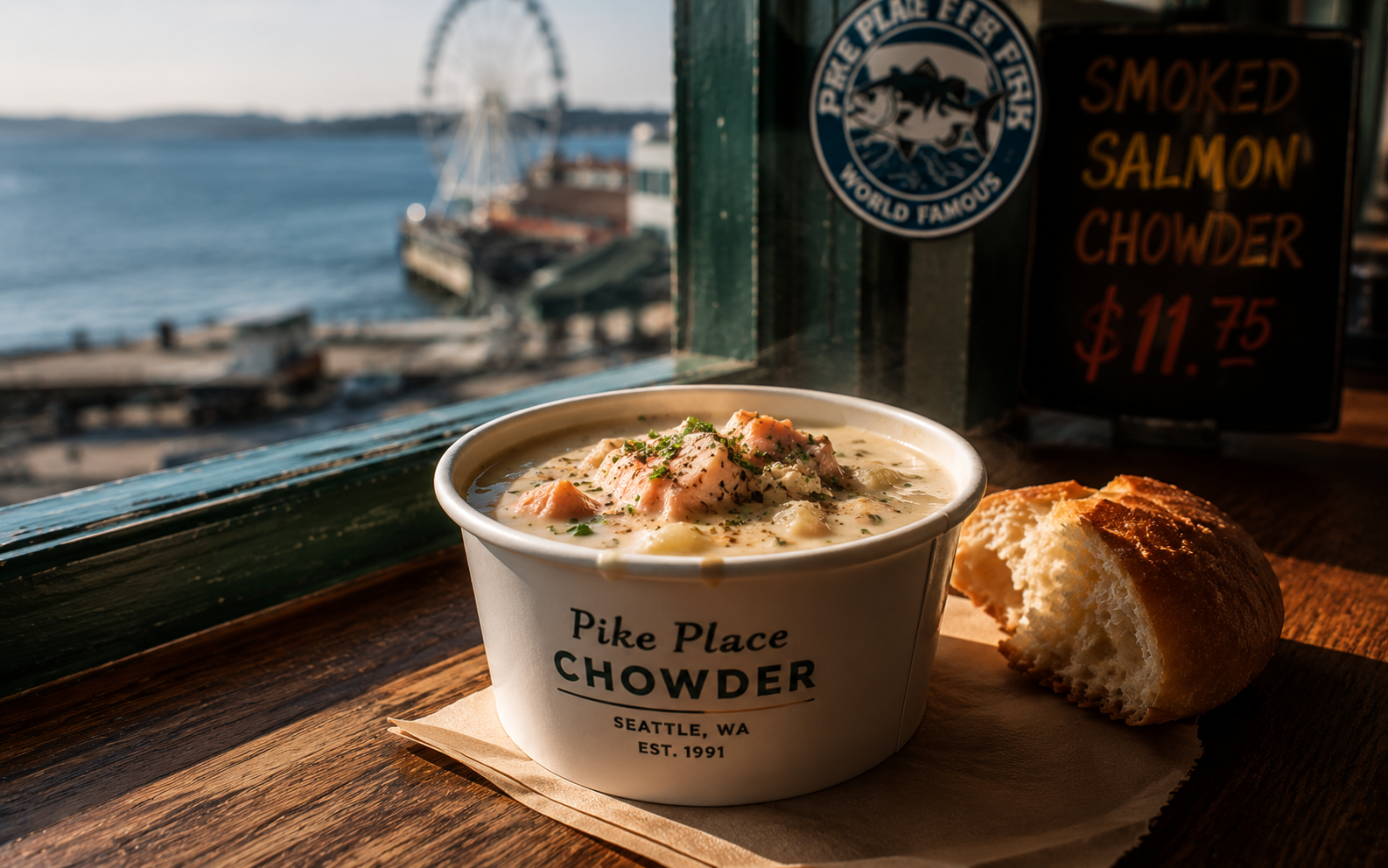 Pike Place chowder, honestly