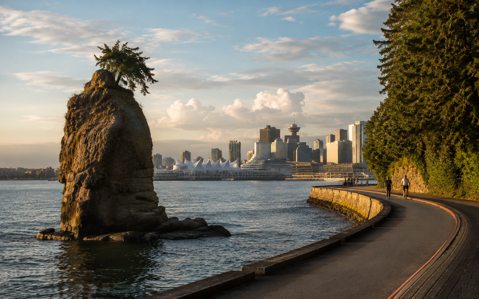Walking Stanley Park’s seawall clockwise
